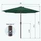 preview thumbnail 27 of 76, 9-ft Patio Market Umbrella with Tilting Pole, Waterproof & Breathable Canopy