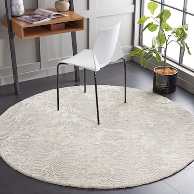 SAFAVIEH Handmade Glamour Zauresh Modern Wool Rug