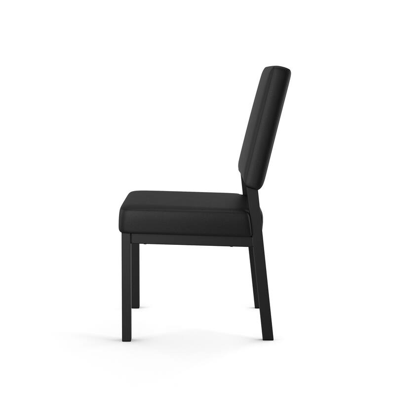 Amisco Avery Upholstered Dining Chair with Metal Legs
