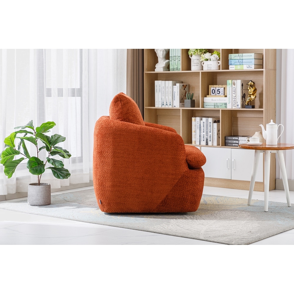 Comfy Round Swivel Barrel Chair Bed Bath Beyond 37932819