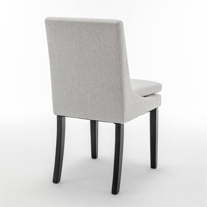 Modern Dining Chairs Set of 2,Upholstered Kitchen & Dining Room Chairs
