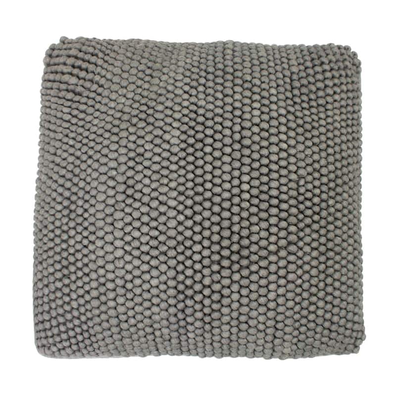 Jiti Indoor Braided Design Casual Lounging Pouf Ottoman Seating for Indoor Space.
