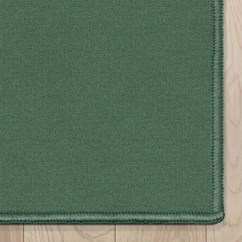 Well Woven Plain Solid Modern Flat-Weave Area Rug