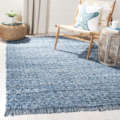 SAFAVIEH Handmade Montauk Heirloom Casual Geometric Cotton Rug