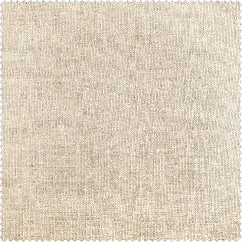 Exclusive Fabrics Raw Linen Weave Light Filtering Curtains for Bedroom & Living Room Curtains Pair - 2 Panel Drapes