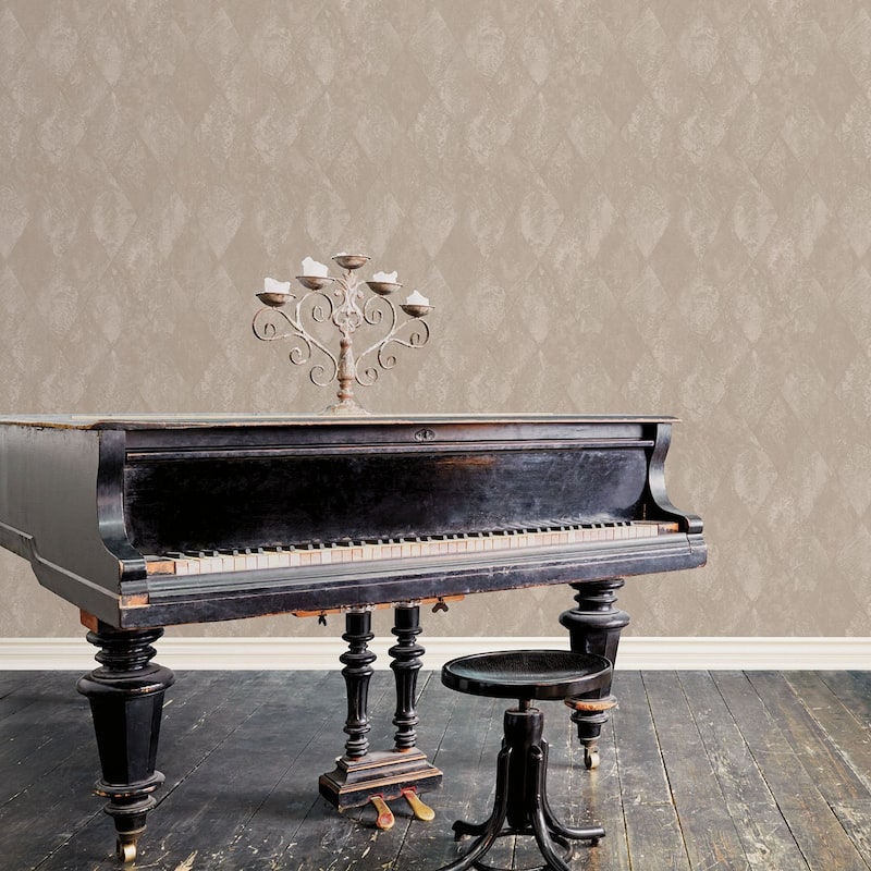 Galerie Wallcoverings Ambiance Geometric Harlequin Design Vinyl on Non-woven Matte Wallpaper Roll