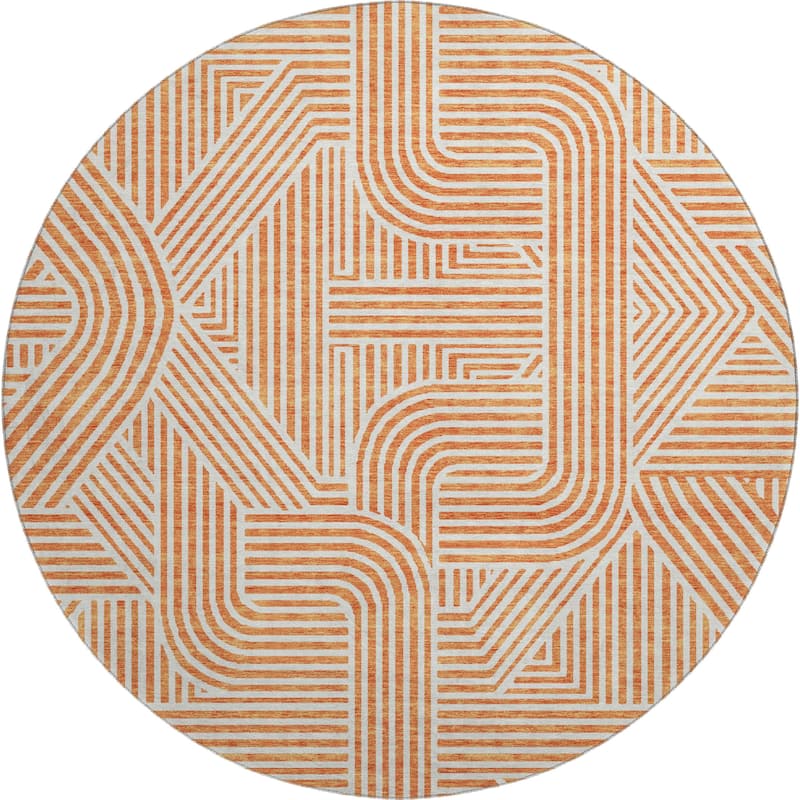 Premium Washable Super Soft Modern Geo Mayfield Rug