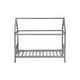 preview thumbnail 9 of 44, Twin Size Solid Wood House Frame Platform Bed, with Headboard and Footboard, with Underbed Storage Space, Minimalist Kids Bed