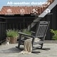 preview thumbnail 88 of 134, WINSOON All Weather HIPS Outdoor Rocking Chair, Set of 2