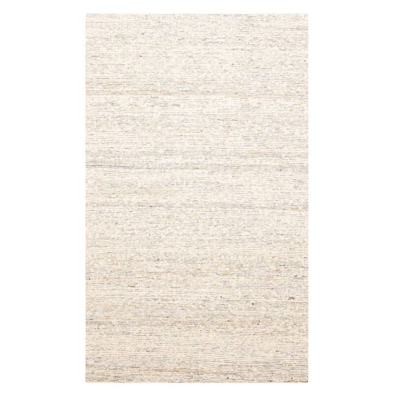 ECARPETGALLERY Braid weave Sienna Cream Wool Rug - 4'10 x 7'9