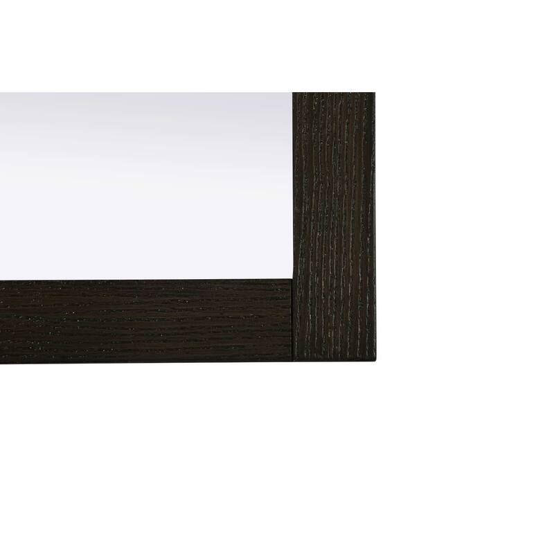 Solene Wooden Rectangle Mirror (24-30 x 36 in.)