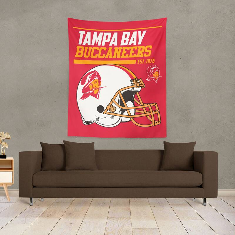 NFL Tampa Bay Buccaneers 40 YD Dash Legacy Wall Hanging - 50"x60"