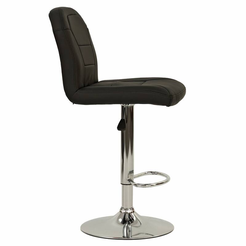 Poundex Airlift Barstool Set of 2