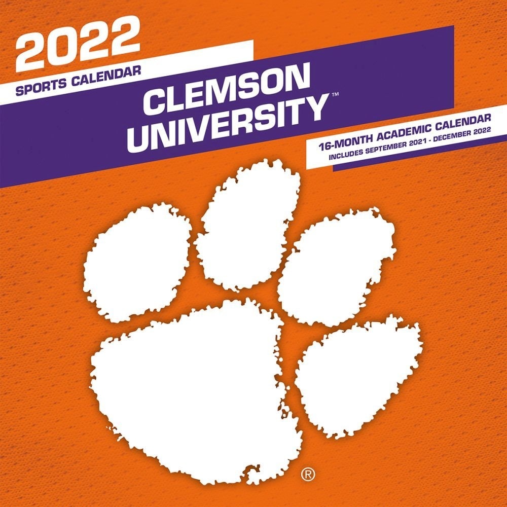 Clemson University Academic Calendar Fall 2022 Turner Licensing, Clemson Tigers 2022 Wall Calendar - Overstock - 33975882