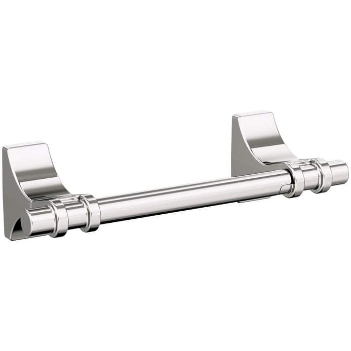 Amerock Davenport Wall Mounted Pivoting Toilet Paper Holder - Polished Nickel