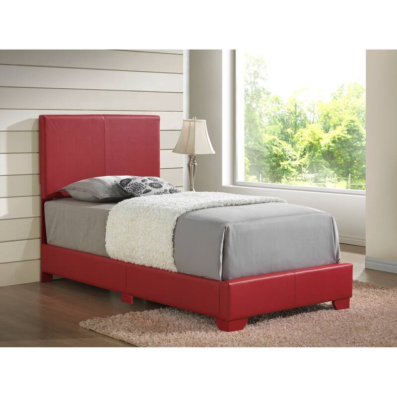 Aaron Upholstered Twin Panel Bed
