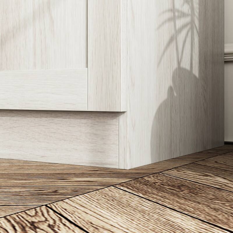 Elegant White Modular Bookcase: Stylish and Flexible Storage Solution for Your Home