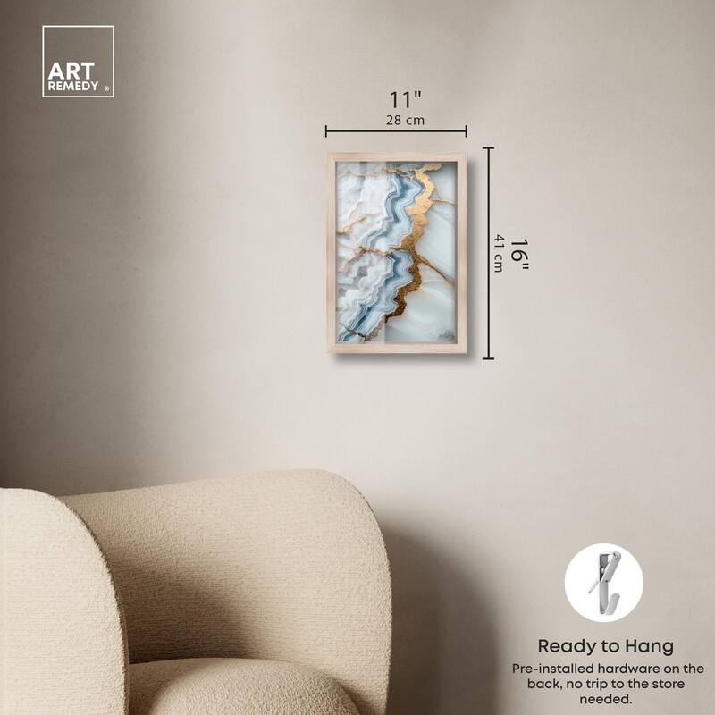 Denim Dreams II Shadowbox by Art Remedy