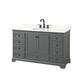 Option Dark Gray / Giotto Quartz Top / Matte Black
