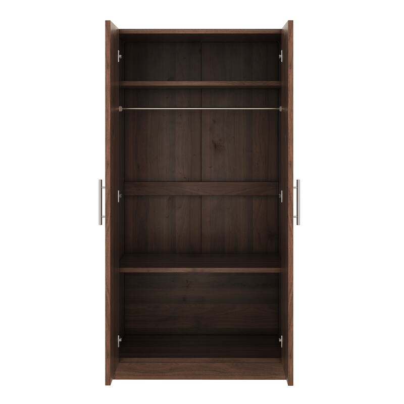 Stylish Armoires with Ample Storage and Clothes Rail Wardrobe Clothes Storage Cabinet for Bedroom