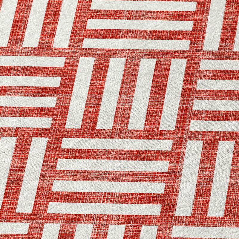 Machine Washable Indoor/ Outdoor Chantille Geo Modern Rug