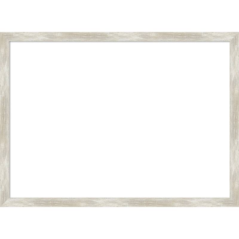 Amanti Art Crackled Metallic Narrow Framed Dry Erase Magnetic Board