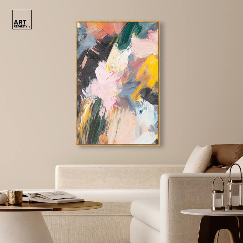 Chromatic Surge II Canvas by Art Remedy