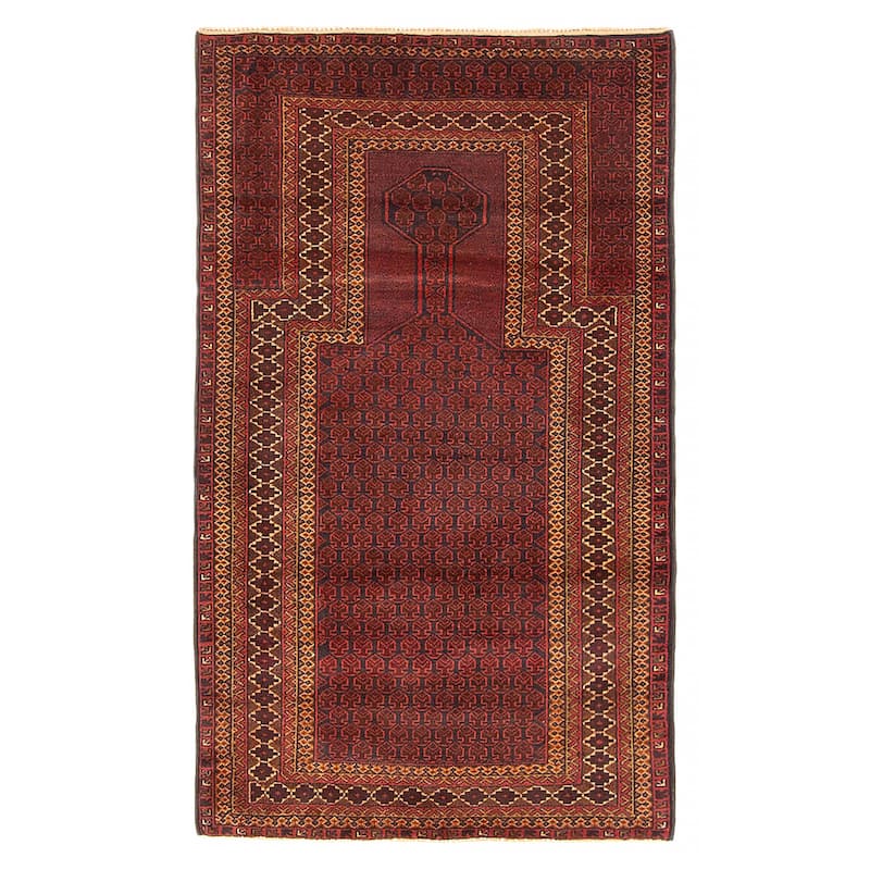 Teimani Black Rug 2'11" x 4'11" - 2'11 x 4'11 - Black - 2'11 x 4'11