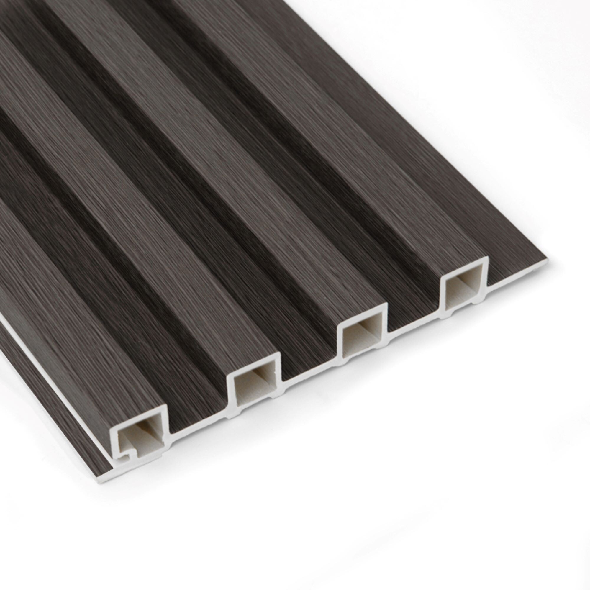 Art3d 96'' x 6'' Slat Wall Panels,WPC Acoustic Wall Paneling, 8pcs