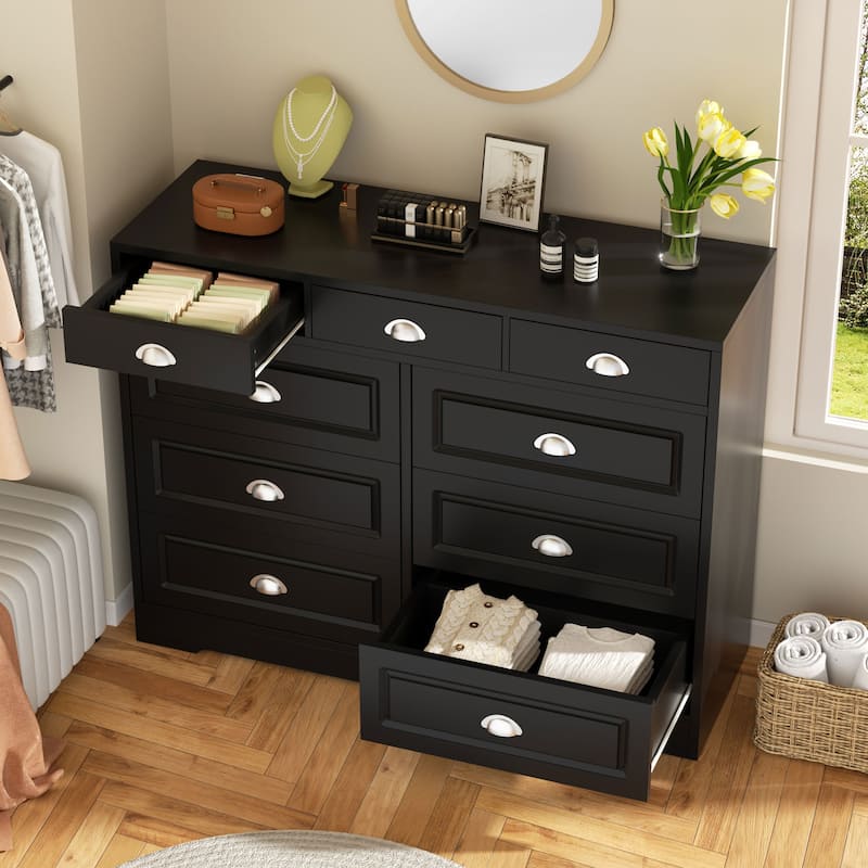 Futzca 9-Drawer Storage Dresser Organizer