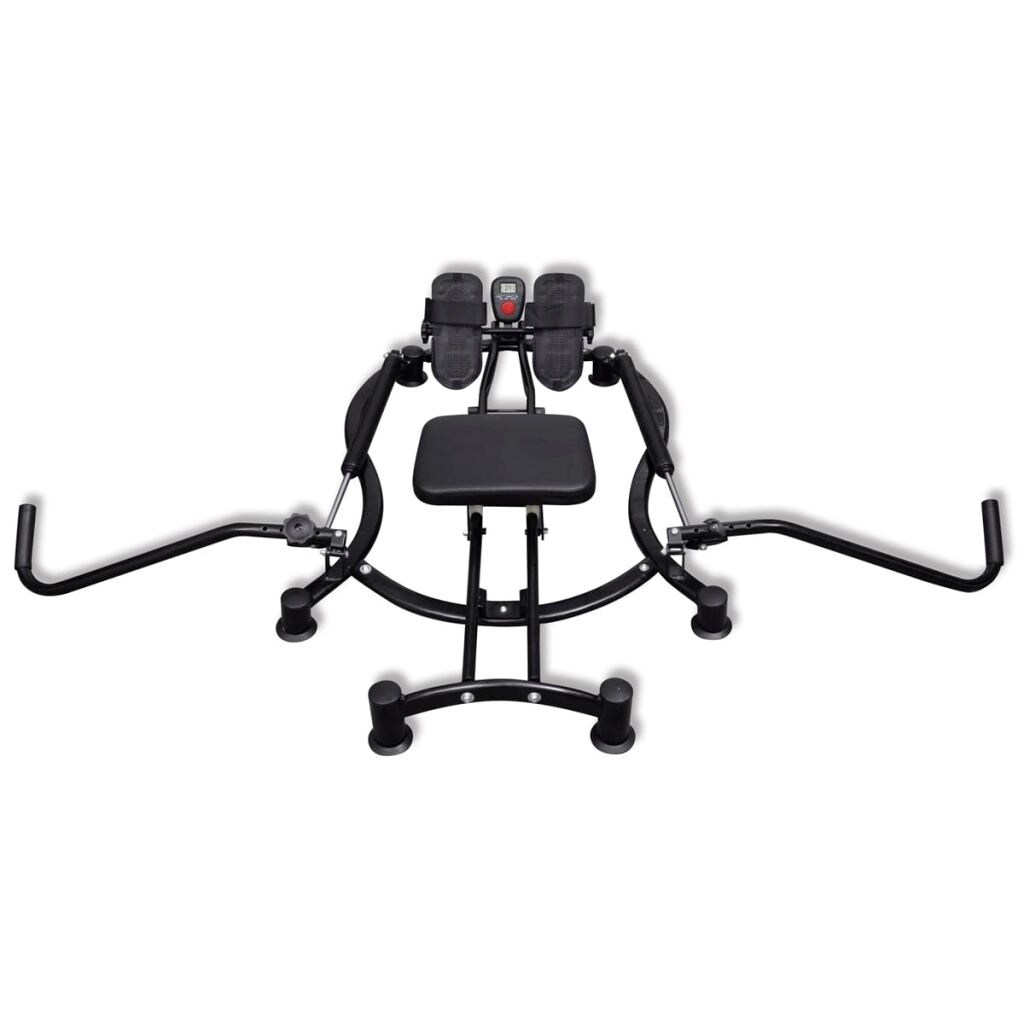 vidaXL Rowing Machine 4 Level Hydraulic Resistance Black Bed Bath Beyond 18965401