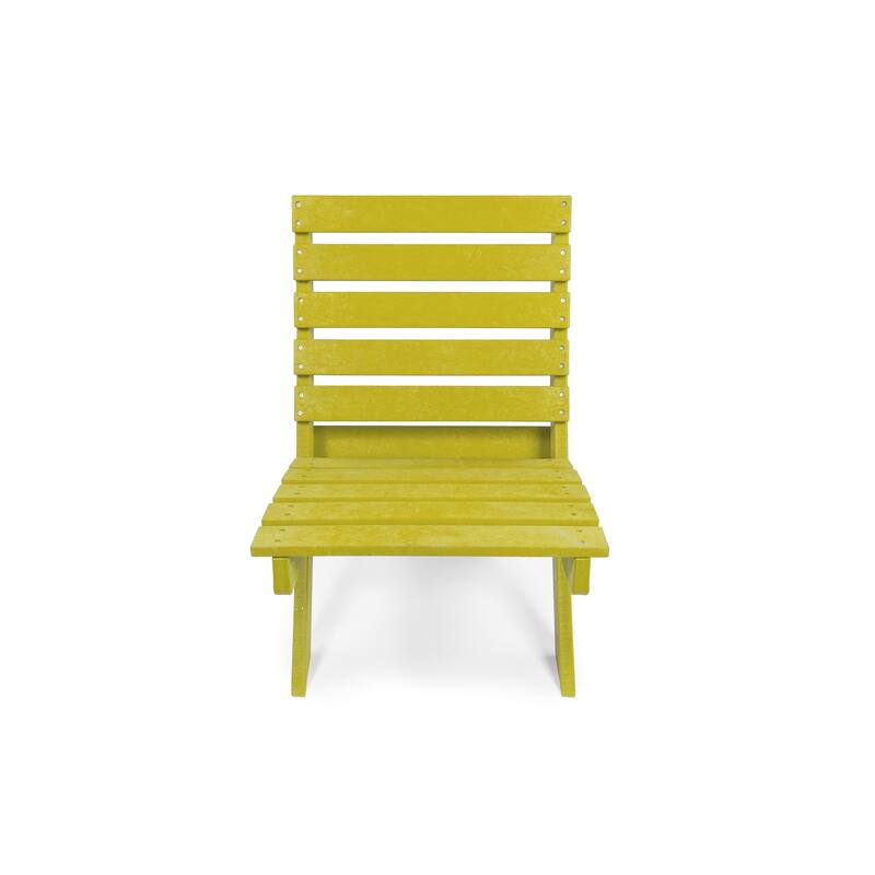 Versailles Fully Assembed All-Weather HDPE Outdoor Folding Patio Chair