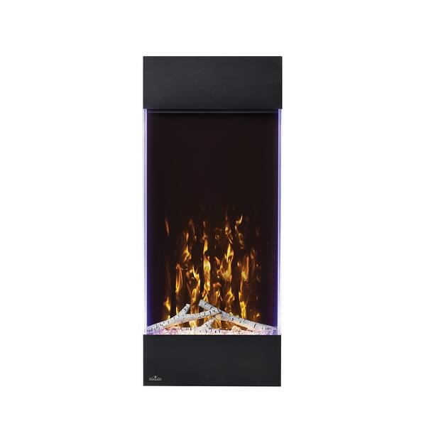 Shop Napoleon Nefvc38h Allure 5000 Btu 16 Wide Wall Mounted Electric Black Overstock 26440373