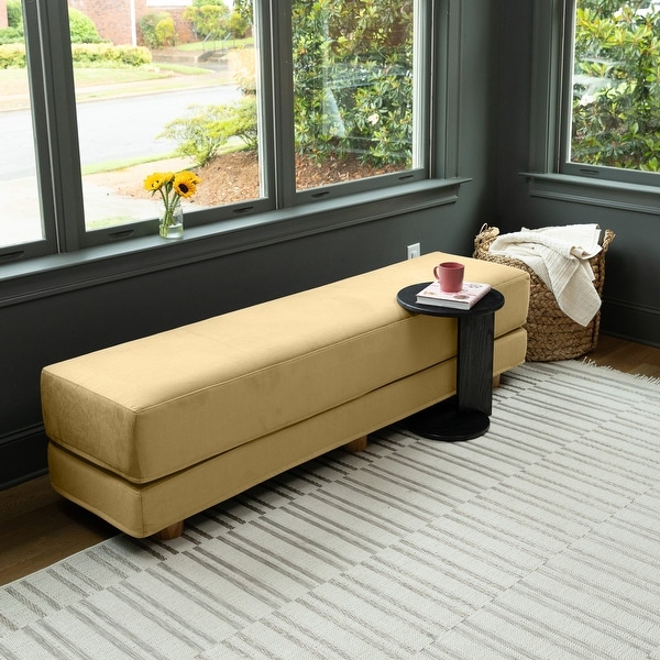 Jaxx Camden Convertible Bed Bench / Fold-Out Twin Guest Bed - On