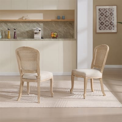 Set of 2 French Country Dining Chairs