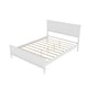 preview thumbnail 21 of 21, Rustic Wood Platform Bed with Headboard Footboard and Support Slats