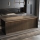 preview thumbnail 32 of 41, 4 Panels 93"x12" MDF Slat 3D Wall Paneling Cover 31 Sq.Ft. - N/A