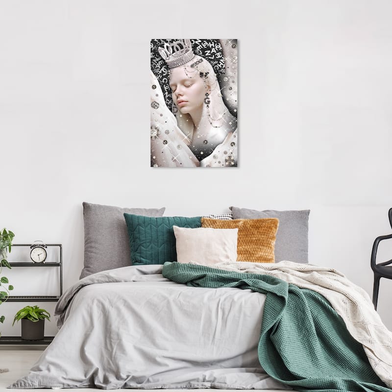 Wynwood Studio Fashion and Glam Pure Beauty Black and Wall Art Canvas Print - 36 x 24