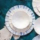 preview thumbnail 3 of 1, viva by VIETRI Bari Blue and White European Dinner Plate