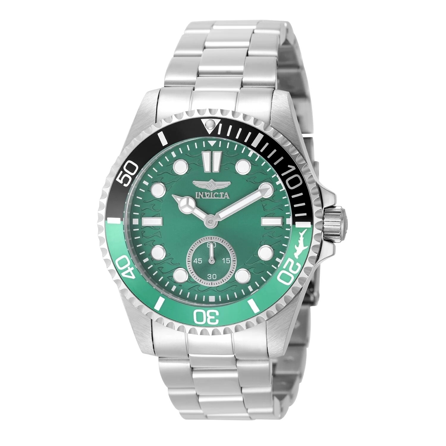 Invicta Men's 49702 Pro Diver Quartz PC20S Green Dial Watch