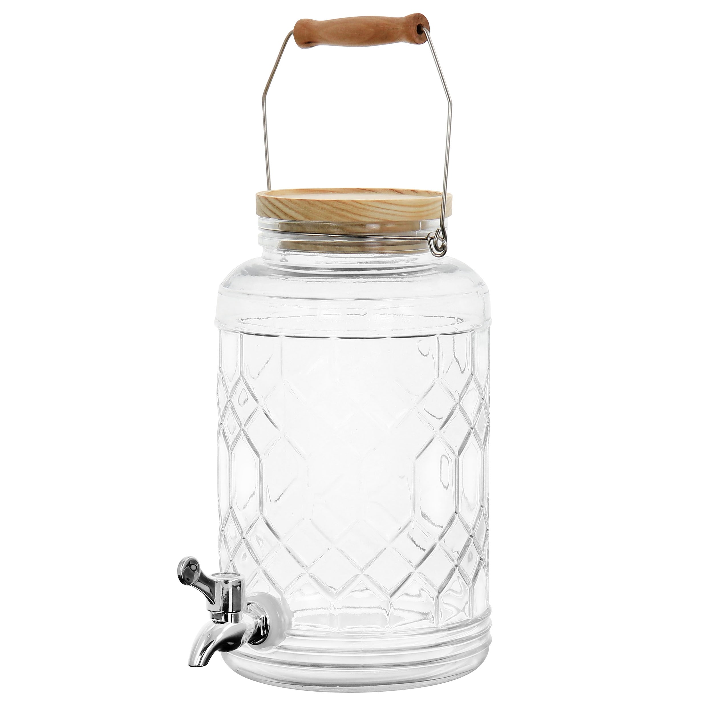 Acopa 1 Gallon Glass Beverage Dispenser