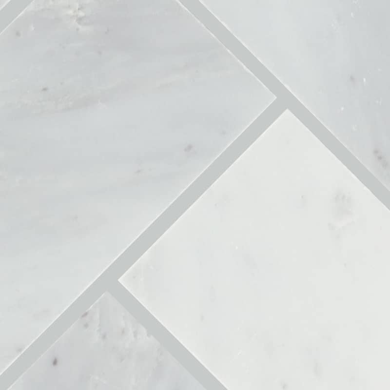 Daltile Gamma 2" x 6" Natural Stone Herringbone Wall and Floor Mosaic Tile (Set of 10)