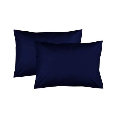 300 Thread Count Cotton Percale Pillowcases with Envelope Closure