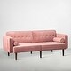 preview thumbnail 19 of 20, Modern Style Upholstered Velvet Sofa Couch for Living Room in Teal - 79'' W X 33'