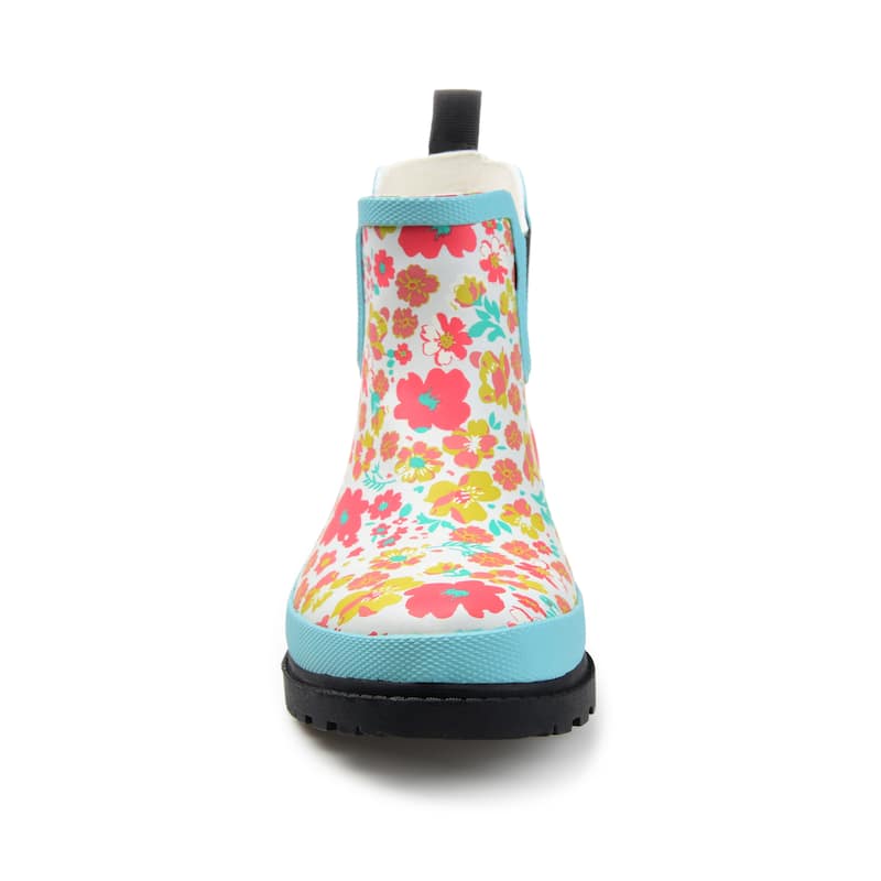 Journee Collection Women's Tekoa Block Heel Rain Boots - Blue - 6