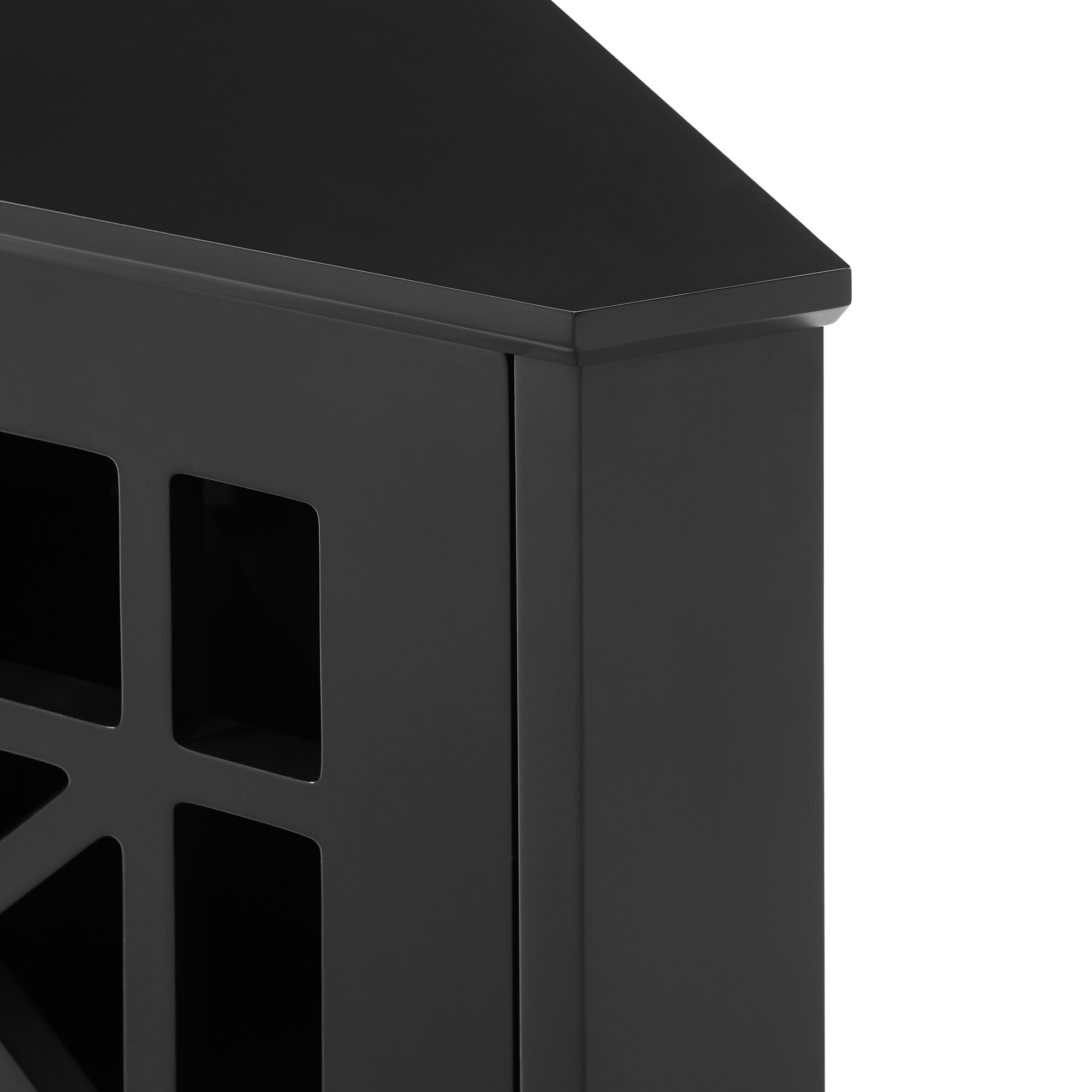 Middlebrook Loches 32 inch Fretwork Corner Cabinet