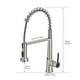 preview thumbnail 14 of 12, Touchless Matte Black Pull Down Kitchen Faucet with Accessories