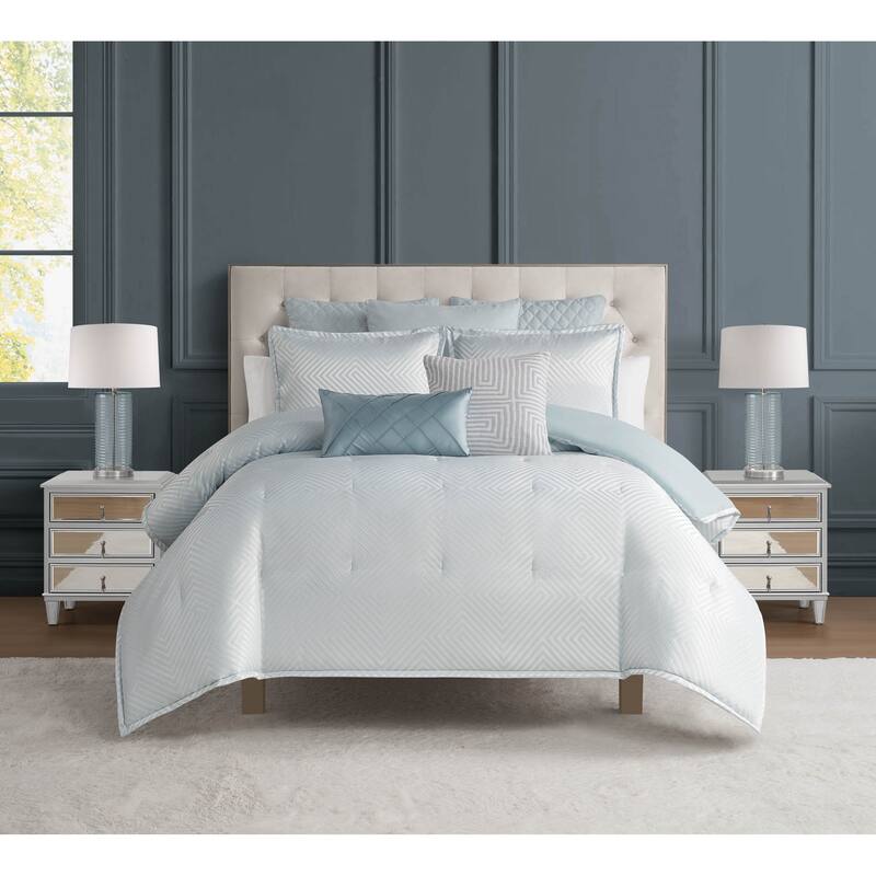 Houston Jade 3 Piece Comforter Set