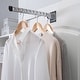 preview thumbnail 1 of 4, Organize It All Over the Door Fold Down Hanger - 15.75"x2.88"x3.5"