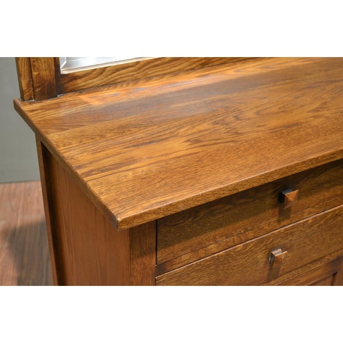Mission Buffet Cabinet with Mirror - 50"